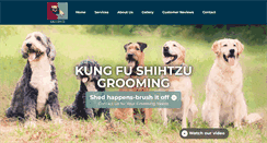 Desktop Screenshot of kungfushihtzugrooming.com